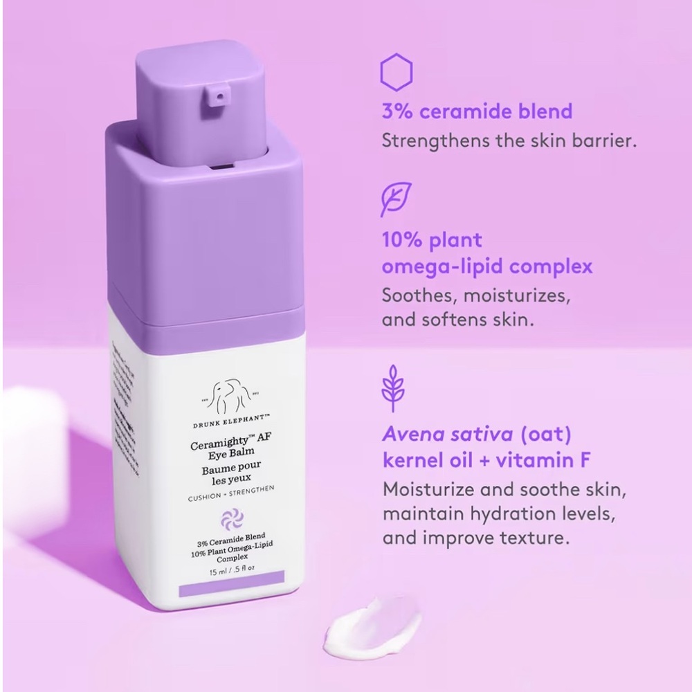 DRUNK ELEPHANT Ceramighty AF Eye Balm - Picture 2 of 4